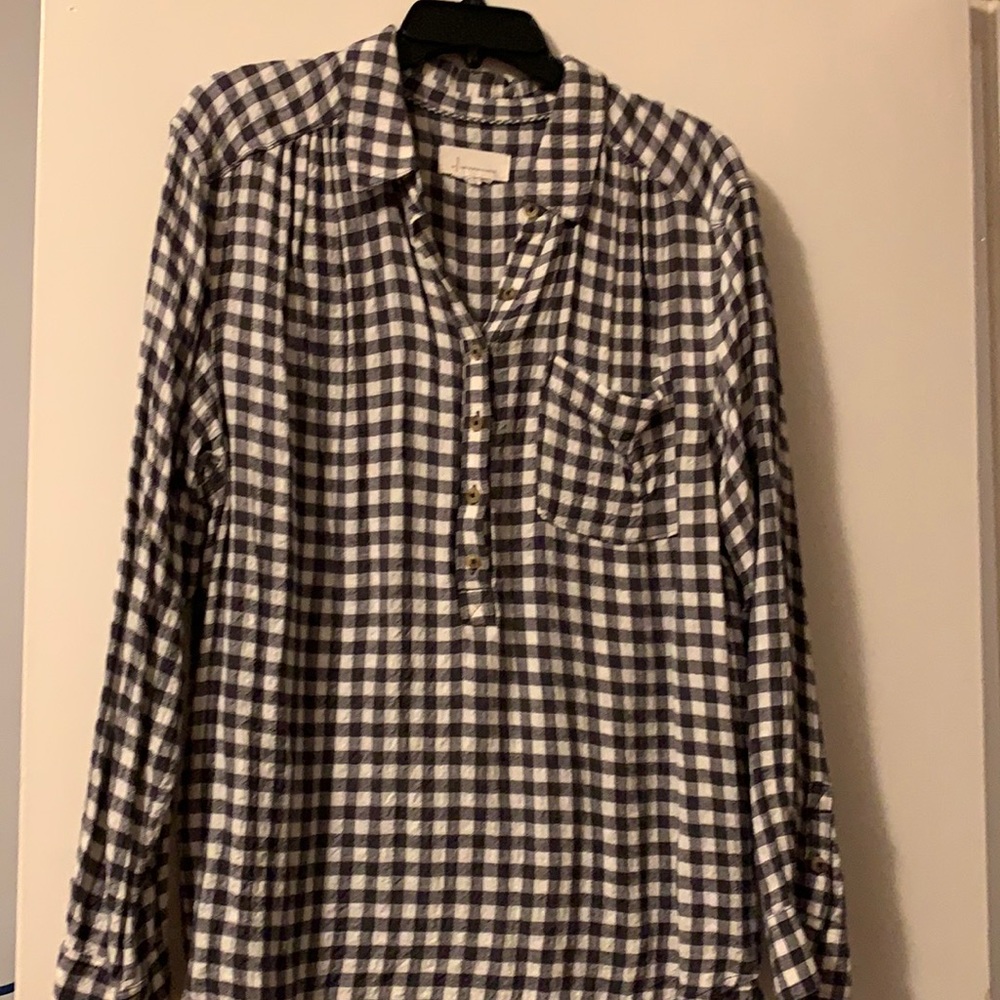 Anthropologie tunic long sleeved top